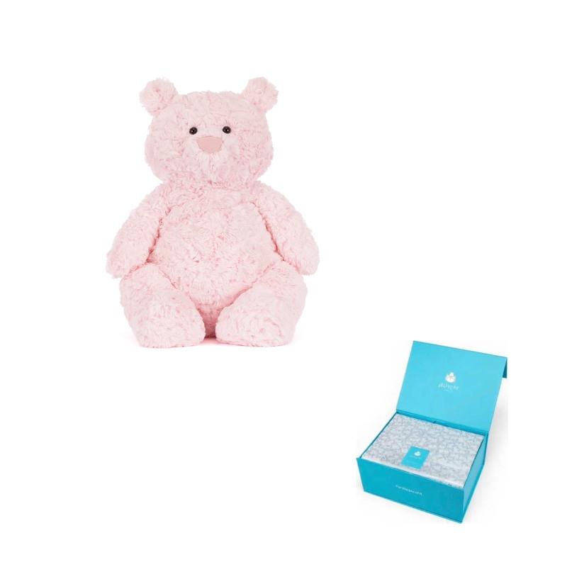 JELLYCAT Barcelona Bear Leola Bear Dolls Plush Doll 22cm/29cm Height In Sitting Posture