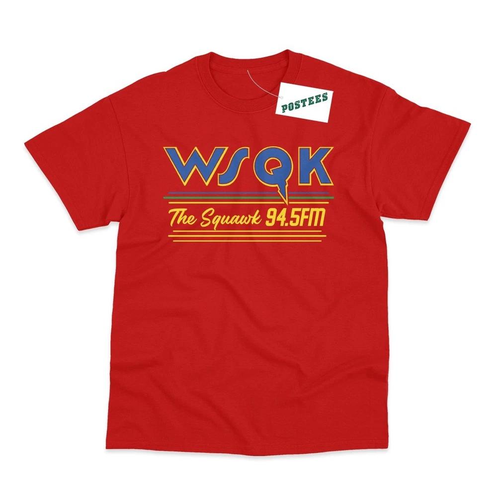 Wsqk The Squawk Radio Inspired Printed TShirt S