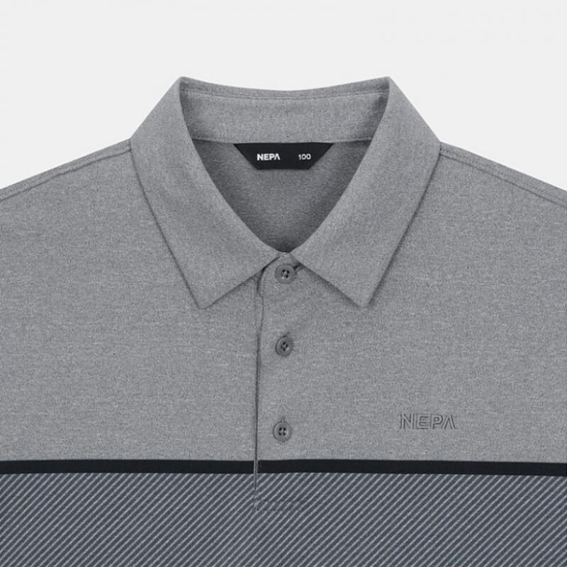  Nepa  Nepa Men S CoaT Or STriped Polo T ShirT 7k15241