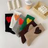 Socks Female All-match Simple Love Spring Autumn Cotton Socks Korean Version of The Trend Skateboard Pile Socks