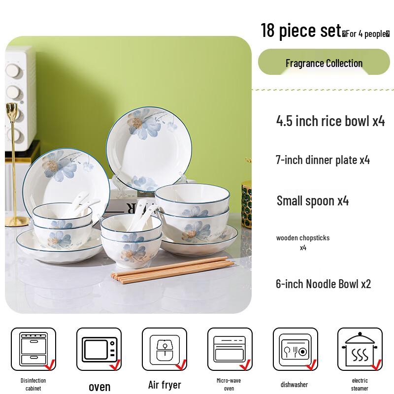 OIMG Minimalist Ceramic Dinnerware Set
