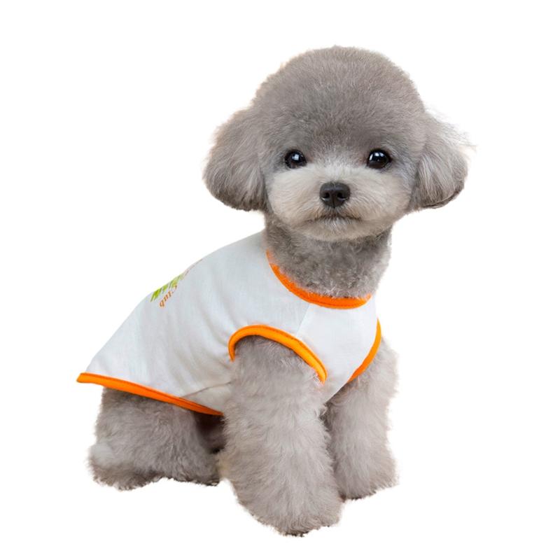 Pet Dog Cat Vegetables Printed Vest Summer Clothes