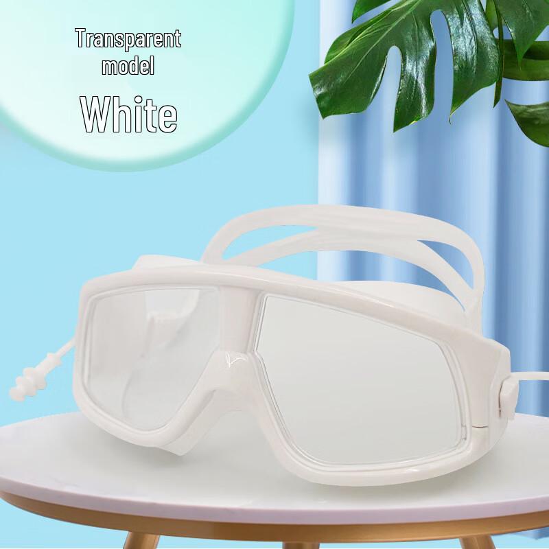 SEA WING Kids  Large Frame Anti-Fog Swimming Goggles with Earplugs