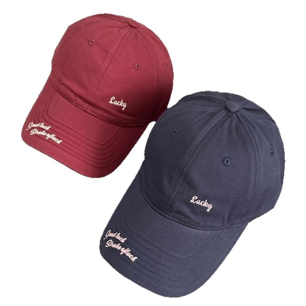 Small Letter Embroidery Embroidery Baseball Cap Peaked Sun Hat Casual Outings