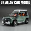 1:24 Modelli Giocattolo BYD YANGWANG U8 Auto Lega Pressofusa Veicoli Fuoristrada Suono Luci Porte Apribili Riavvolgimento Giocattoli Auto per Ragazzi Regali