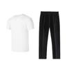Li Ning Casual Sportswear Unisex White+Black YATV113-1+AKLU881-1