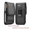 1 funda universal de nailon Oxford para teléfono con clip para cinturón, riñonera para teléfono de 3,5 a 6,3 pulgadas