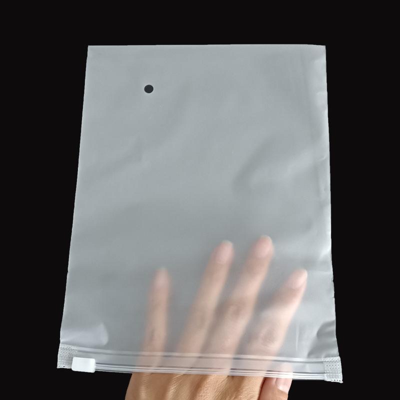 PVC Ziplock Bag Personalized Customization Biodegradable Frosted Zipper Bag for Jewerly/Earring/Necklace Ripstop