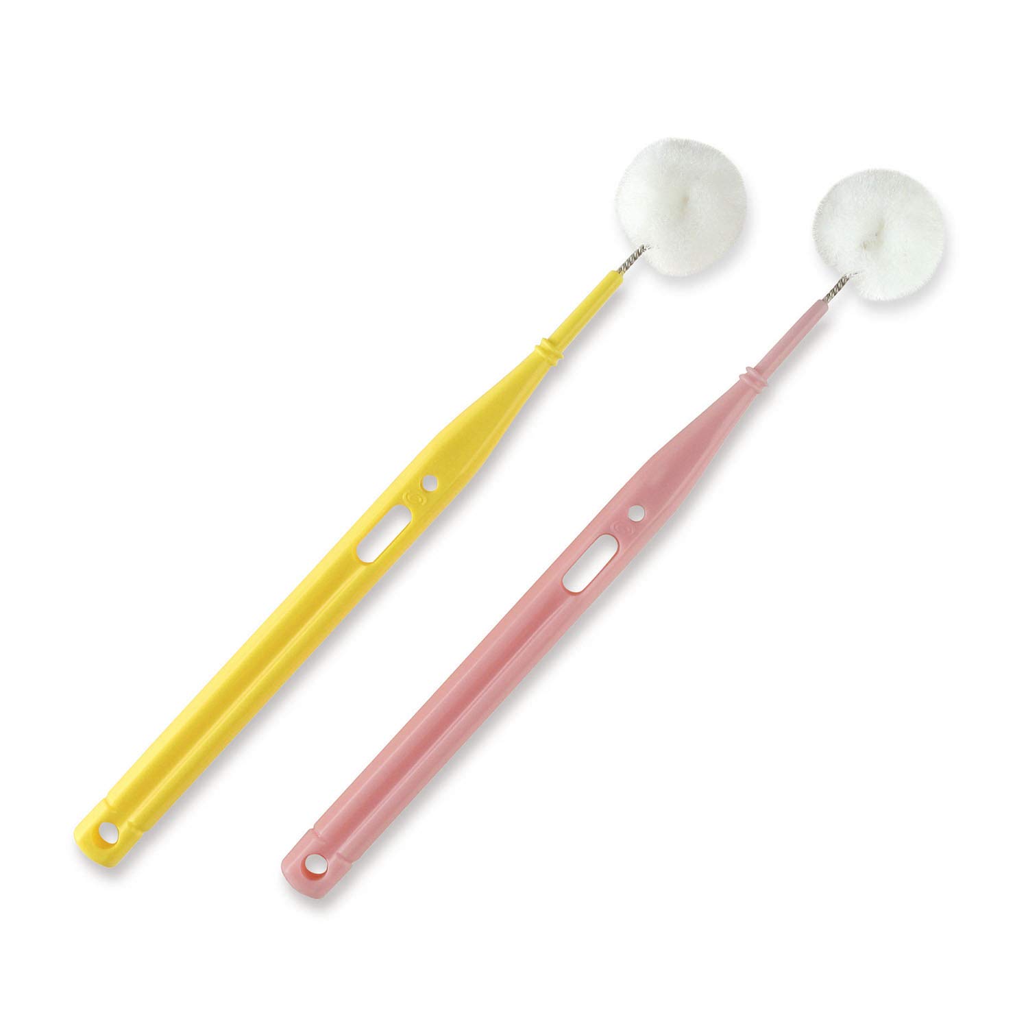 

More Brush 12 pieces 6 (6 pink, yellow)