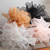 Corrugated Packaging for Bouquets with Pearls Mother's Valentine's Day Flowers Packaging Wave Edge Bouquet Gift Wedding Supplies