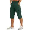 Pánské ležérní barvy Outdoors Pocket Beach Work Kalhoty Cargo Shorts Kalhoty