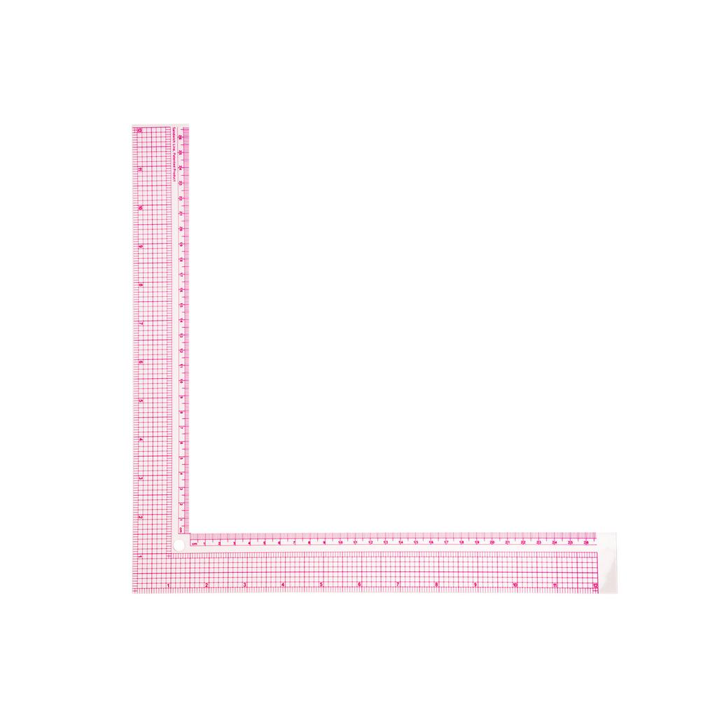 Patchwork Ruler Multifunctional Plastic Ruler Universal Quilting Ruler with Clear Scale for Sewing Quilting & Crafting