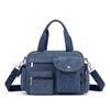 New Canvas Bag Portable Shoulder Bag Messenger Bag Multi-pocket Business Women's Bag Fashion Casual Canvas Women's Bag