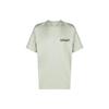 Letter And Number Pattern Crew Neck Short Sleeve T-Shirt Men T-Shirt Light-Green I031781-1CT-XX