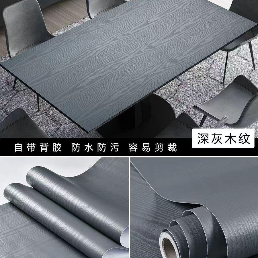 

Мебельная реновационная наклейка Водонепроницаемые обои под дерево Наклейка для рабочего стола Дверца шкафа ПВХ Самоклеящаяся декоративная пленка 40cmx100cm