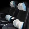 Back Support Pillow for Office and Car Seats 3D Curveds Lumbar Cushions with Washable Cover for Enhanceds Comfort