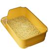 Extra Large Semi-Enclosed Anti-Tracking Plush Cat Litter Box