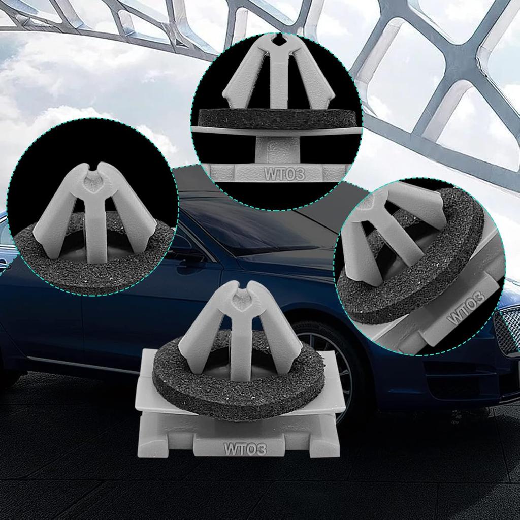 20Pcs Rocker Moulding Clip & Fender Exterior Trim Clips Compatible with Jeep Grand Cherokee Compass 68172491AA 68271803AA 68395627AA GM 11571175