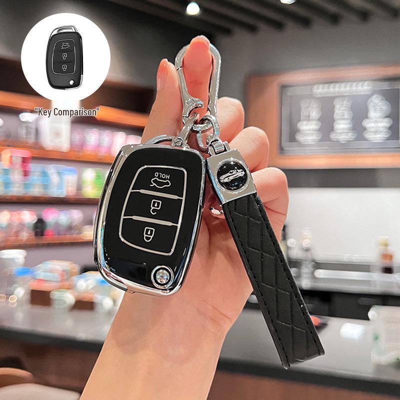 Hyundai Schlüsselhülle für ix35, Langdong, Lingdong, Mingtu, Elantra, ix25, Reina, Santa Fe, Fiesta