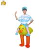 Disfraz Inflable de Pato Amarillo para Fiestas y Actuaciones