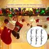 Practical Adjustable Mantel Hook Drillless Installation Slip Proof Iron Christmas Decors Holder Fireplaces Hook