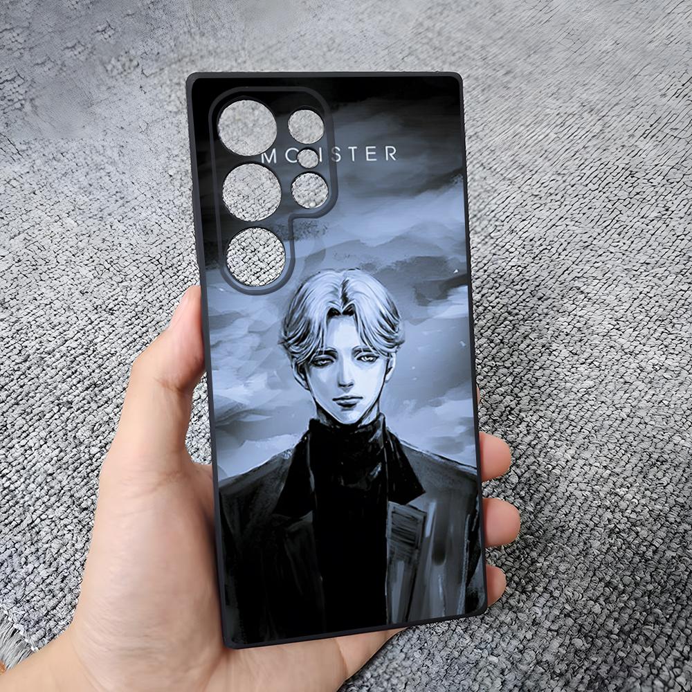 Monster Johan Liebert Phone Case For Samsung S25 Plus S20 S20 Plus S22 Ultra S23 FE S21 Plus S21 Ultra Soft Cover
