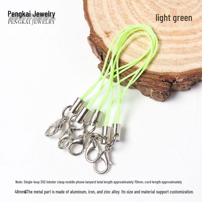 DIY Buntes Handy-Lanyard mit Karabinerverschluss – Handgefertigtes Schmuckaccessoire und Anhängerseil