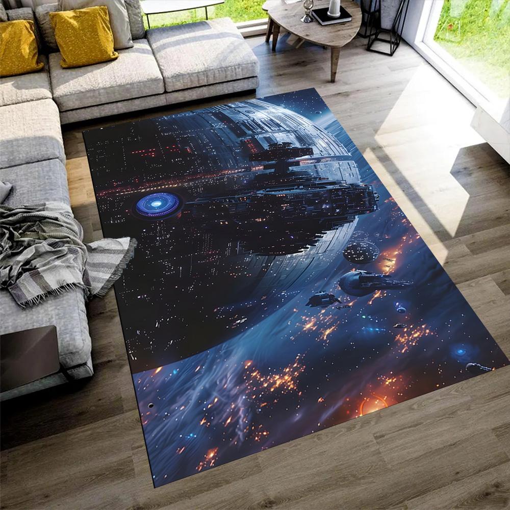 Star Wars Carpet Suitable for Dormitory Playrooms Decorate Room Balcony Anti-slip Rug Decorate Offices Perfect Gift for Friends Family