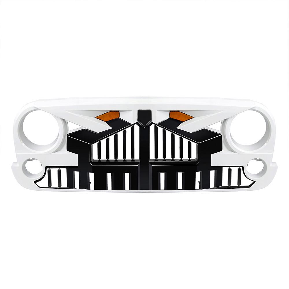 Cross-Border Modified Grille Accessories for 2007-2018 Jeep Wrangler JK - Imperial Indicator Style