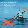 Comfortable Neoprene Kayak Paddles Grip Protectors Nonslip Design Neoprene Texture Perfect for Canoeing Rowing Gear