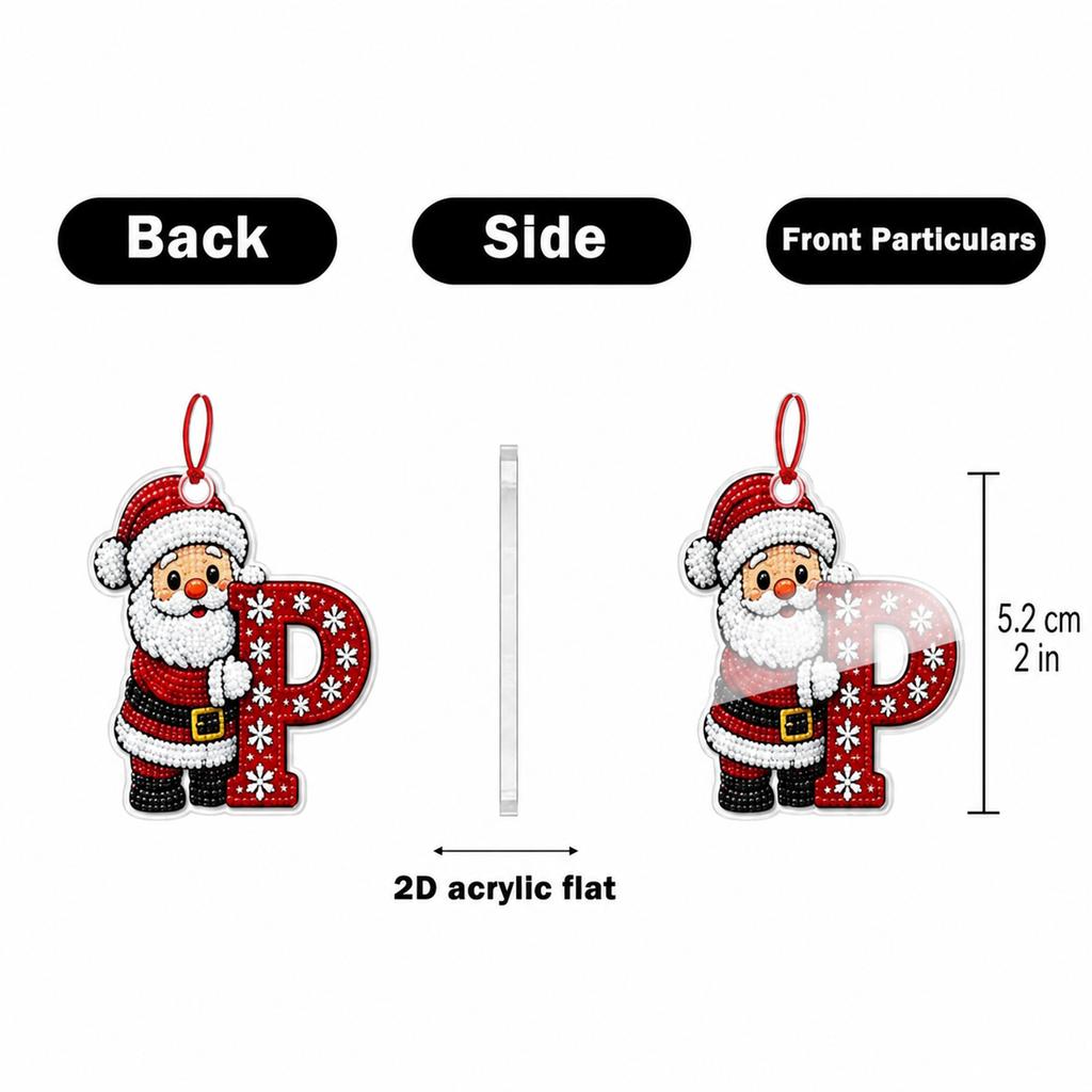 Weihnachts-Adventskalender für Kinder, 26-Tage Countdown Überraschungs-Set, Flache Rückseite Feiertagsgeschenk