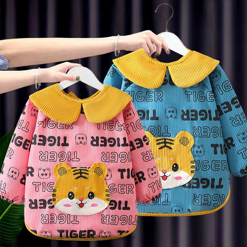 Stylish Waterproof Children's Smock: Baby Bib & Outerwear for Boys & Girls - Autumn/Winter
