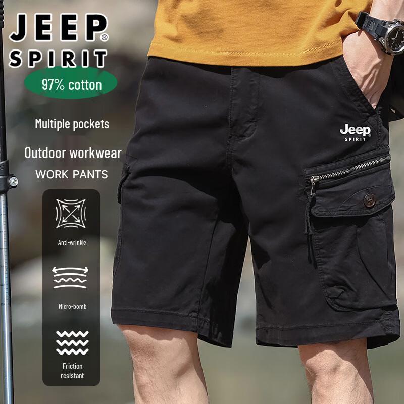 

JEEP SPIRIT Men s Casual Cargo Shorts 32