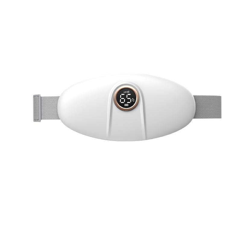 Palace Warming Belt Girls Use Warm Baby Vibration Hot Compress Waist Massager Waist Belt Digital Display Palace Warming Treasure
