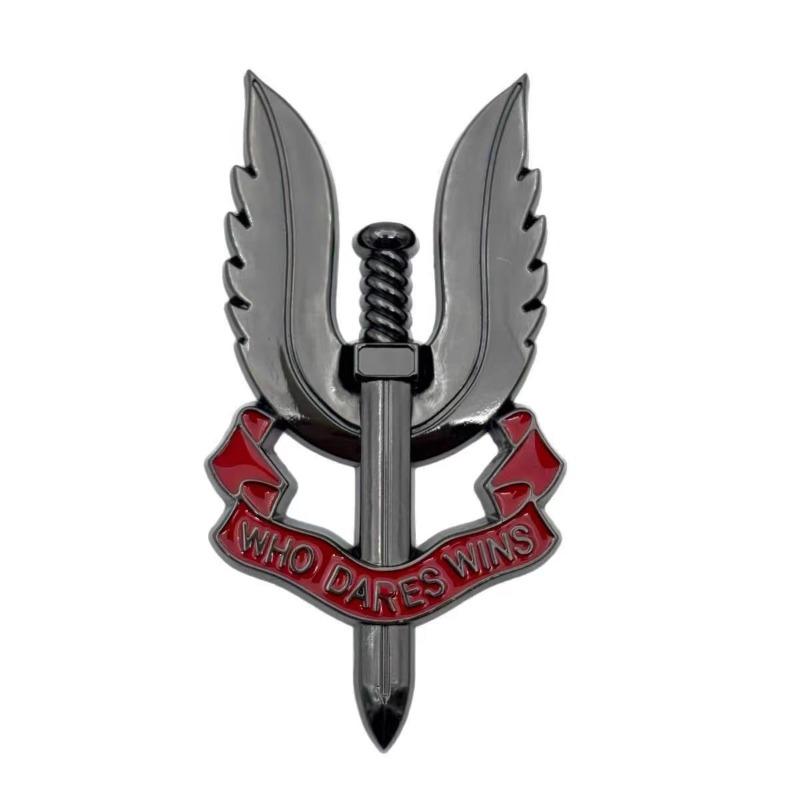 Special Task Force Metal Car Emblem Personalized Body Sticker Fender Side Badge Decorative Decal 1pc