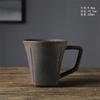 Japanese Coffee Cup Afternoon Tea Couple Cup Retro Style Ceramic Breakfast Cup Handmade Coarse Pottery Coffee Cup