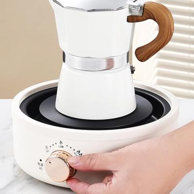 Kuchenka Elektryczna Ceramiczny Podgrzewacz do Kawy Adapter Wtyczki US Gotowanie Wielofunkcyjny Kompaktowy Mini