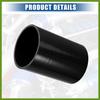 3.75" ID 6" Length 4-Ply Reinforced High Temp Straight Coupler Silicone Reducer Hose Black for Car Intercooler Intake Piping Vehicle Components