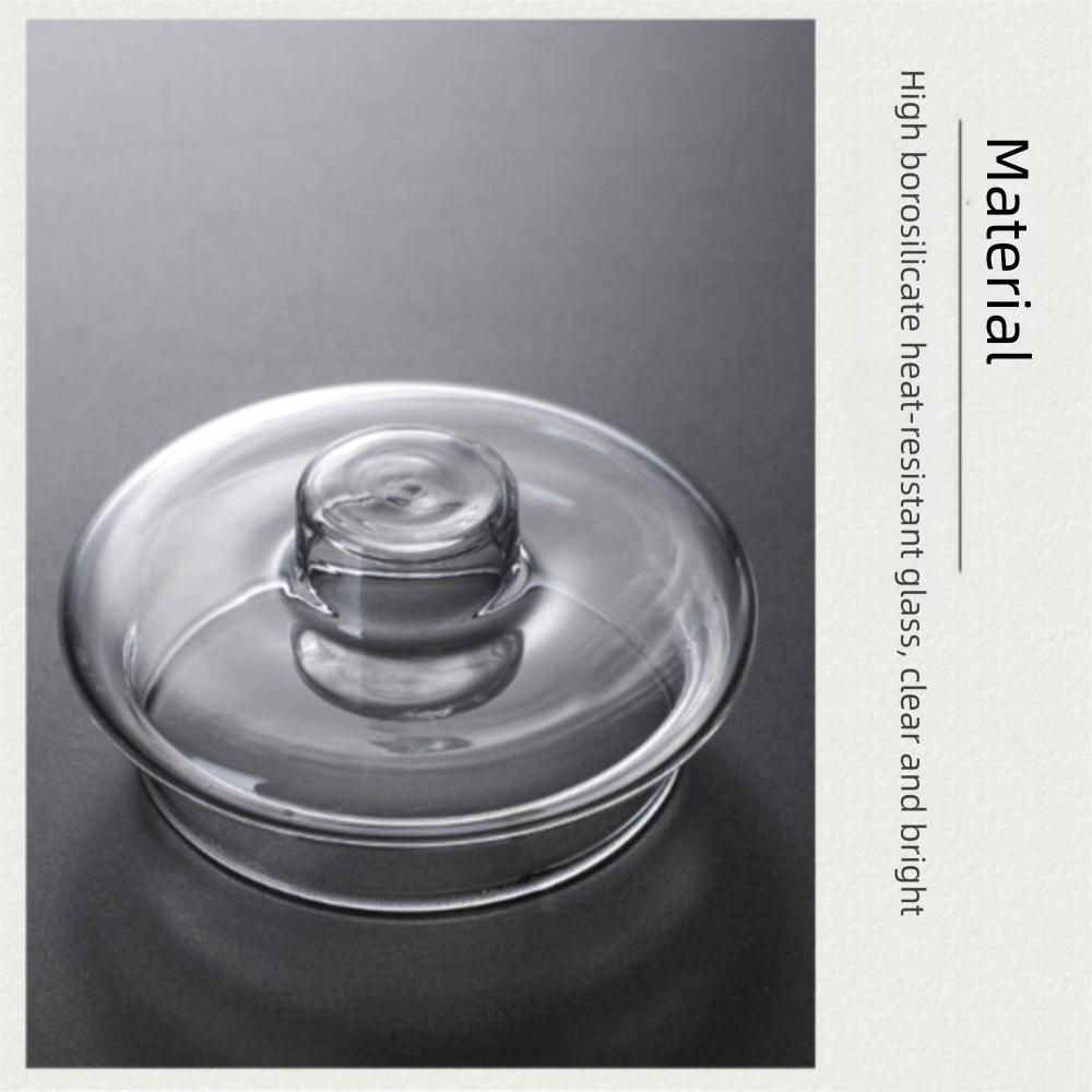 Transparent Tea Cup Set Heat Resistant Flower Teapot Chinese Glass Tea Pot  Puer Tea