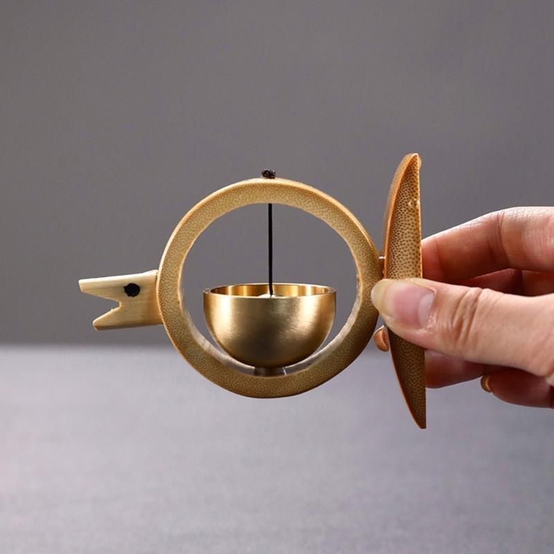 Magnetic Mount Bamboos Chimes Stress Reducing Hanging Bells Multiple Placement On Metal Door Fridge Surfaces Decors