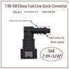 Automotive Fuel Line Quick Connector 7.89ID6 for Gasoline, Diesel, Methanol - Male & Female