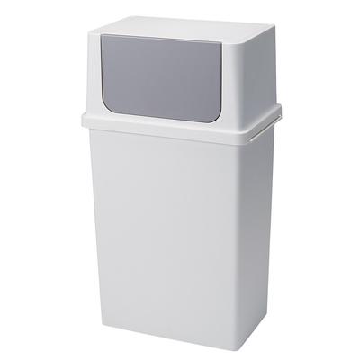 Trash Can with Front Open Trash Approximately Stackable Dust Made In Japan White Like-it Lid, Bin, 25L, Wide, Box, White, LBD-10 1)