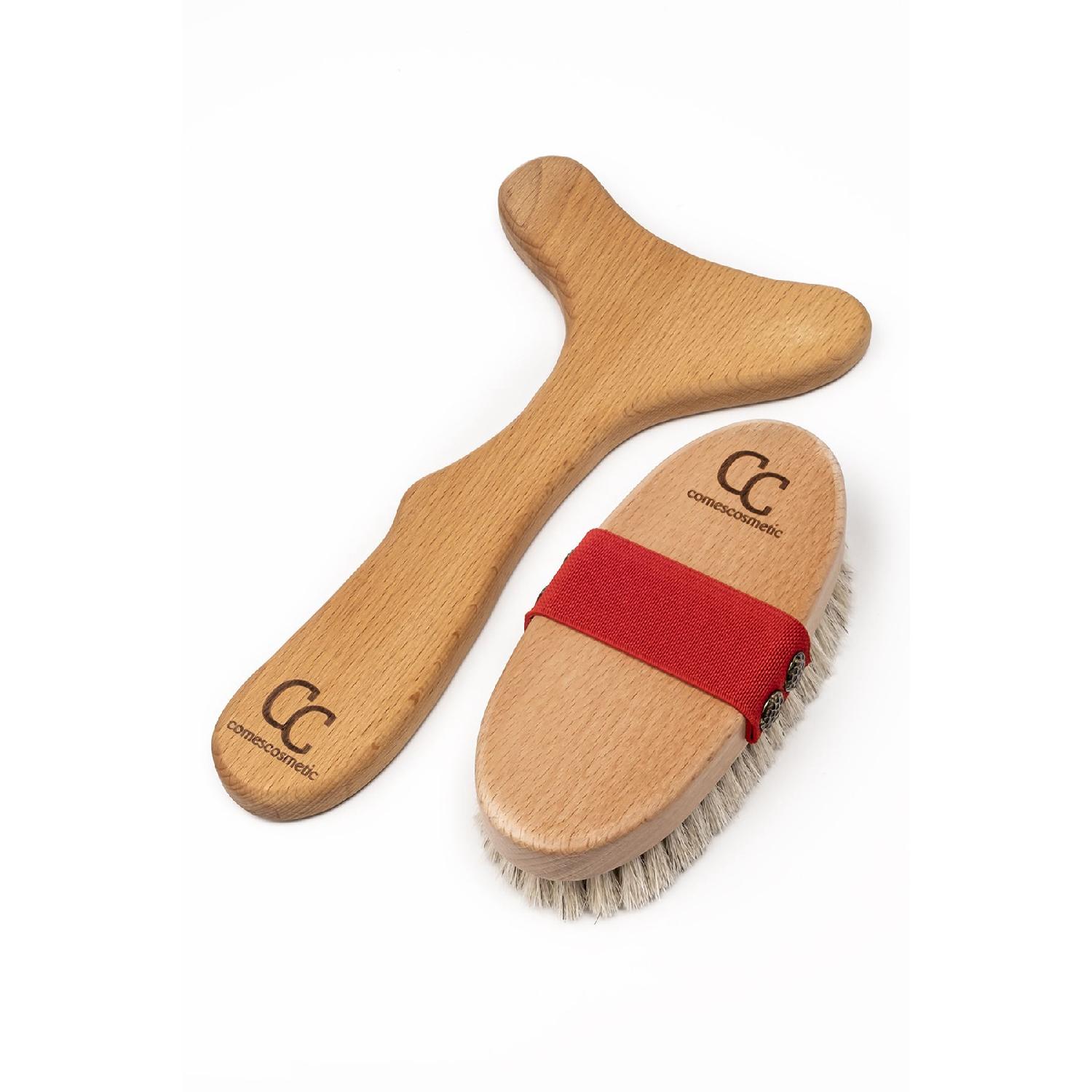 

Set Of 2 Natural Horsehair Cellulite Brush