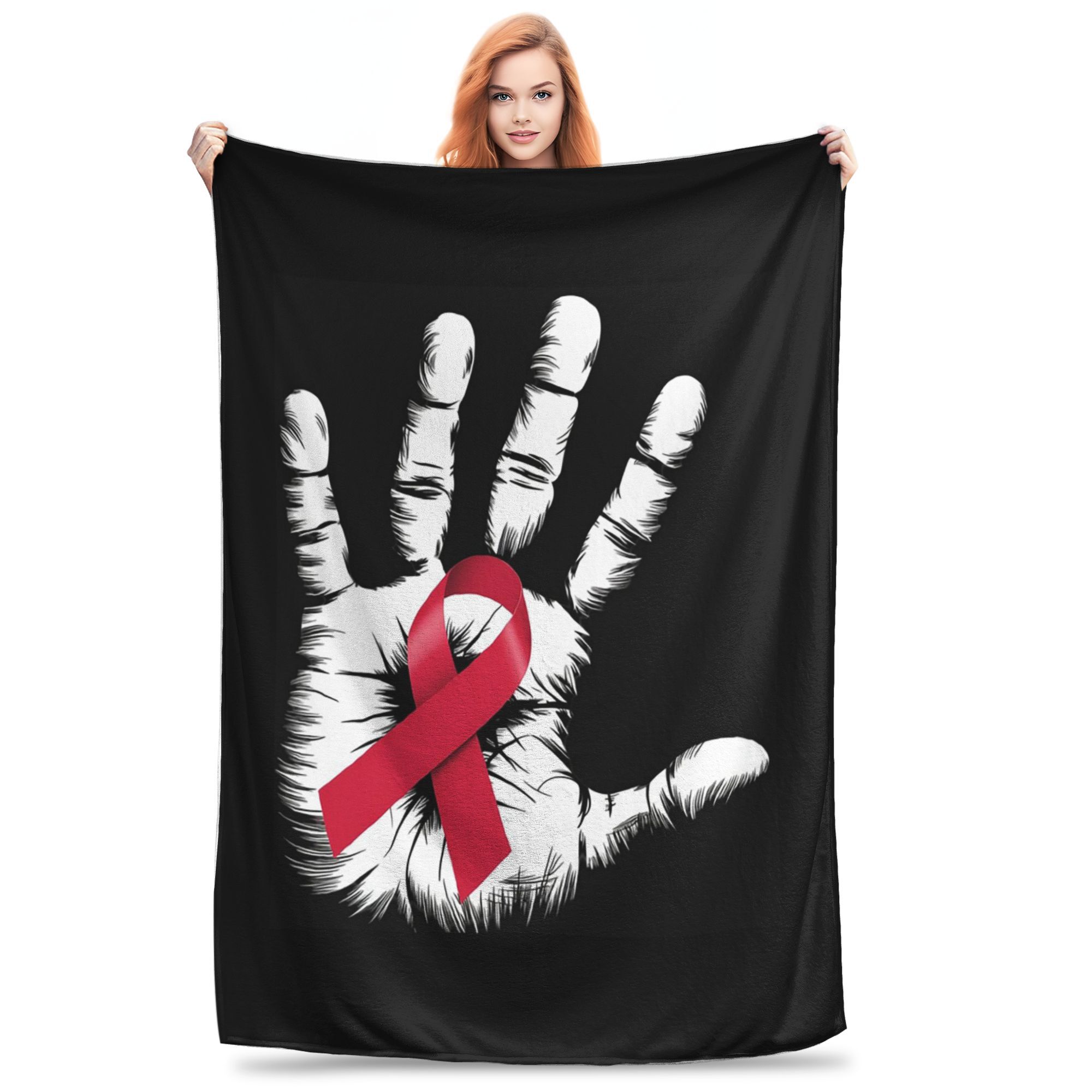 Sepsis awareness for men, Sepsis for kids, sepsis for youth Blankets Portable Fleece Throw Blanket for Couch Bedding Outdoor 75x90cm