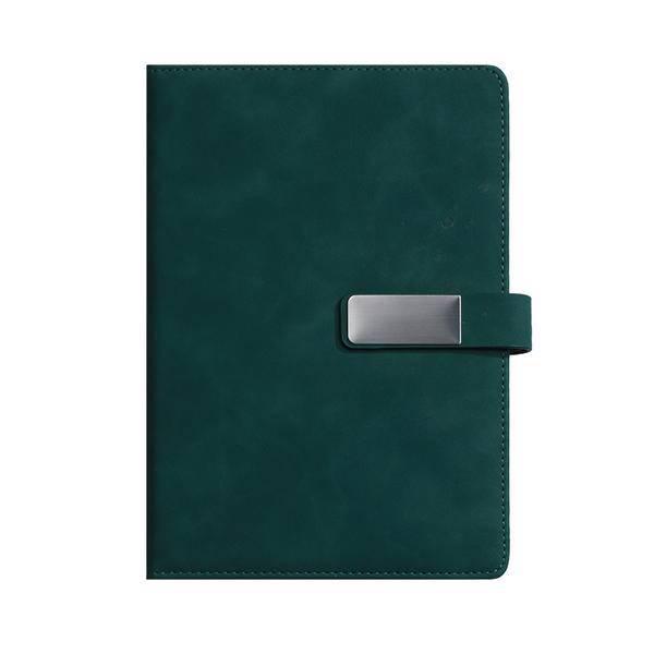 Premium Soft Leather Buckle Diary – Business Office Gift Set with Logo Imprint