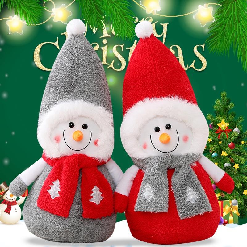 Buy Cute Christmas Snowman Doll Plush Toy Snowman Child Doll Ragdoll ...