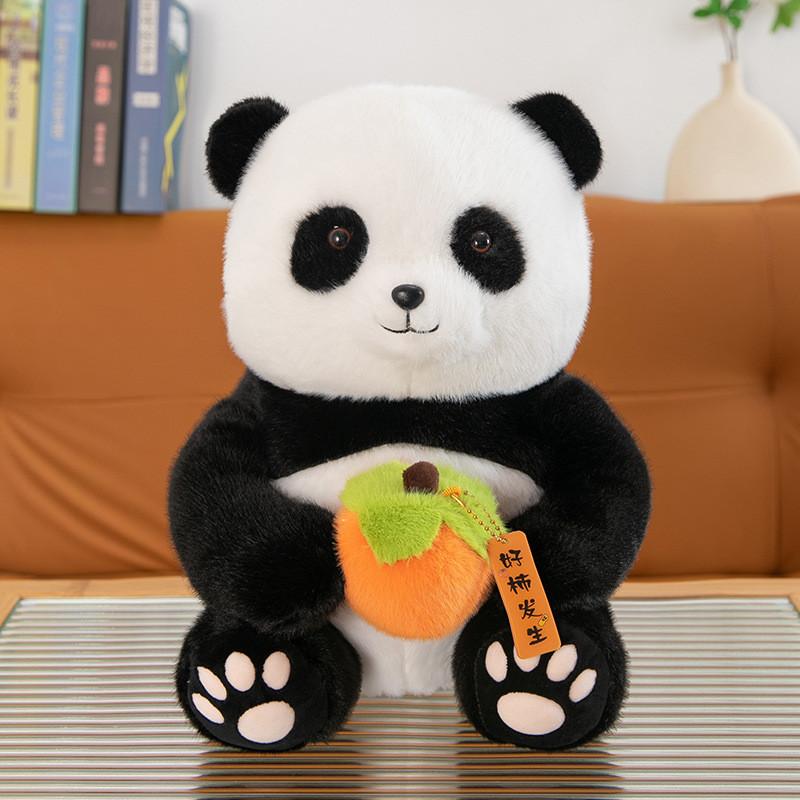 Adorable Panda Plush Toy Soft Cuddly Stuffed Animal For Kids And Collectors