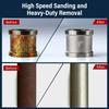 10 Pc 3-inch Shaft 3/8 Grinding Flap Disc 80 Grit Zirconia Abrasive efficient Grinding wear-Resistant and Durable  Angle Grinder Sanding Disc