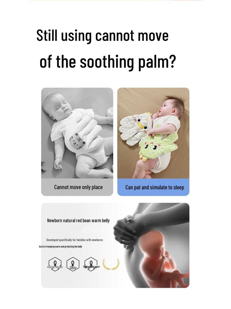 Baby Sleep Soothing Palm: Self-Soothing Cuddle for Gentle Sleep