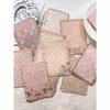 30 Stück/Packung Vintage Blumen Memo-Blöcke mit gebrannten Kanten, Dekoratives Schreibpapier, Schulbedarf, Schulanfang